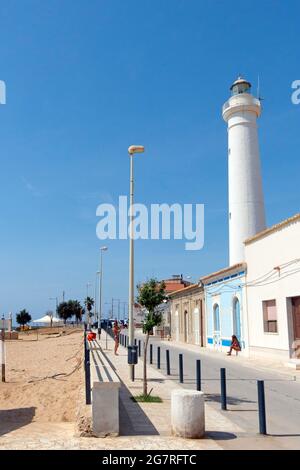 Sicilia Italia Punta Secca - Il faro Foto Stock