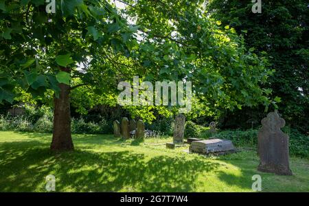 Cimitero di St. Michael's Church Bray Berks UK Foto Stock