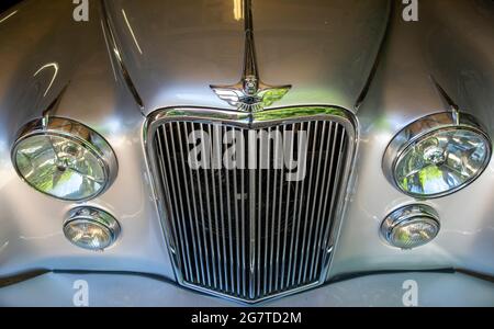 A 1952 Jaguar Mk VII Londra UK Foto Stock