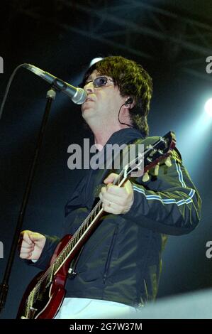 Milano Italia 2000-05-31: Johnny Marr & The Healers concerto dal vivo al Forum Assago Foto Stock