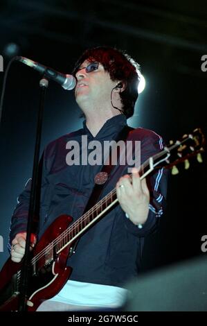 Milano Italia 2000-05-31: Johnny Marr & The Healers concerto dal vivo al Forum Assago Foto Stock