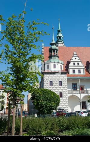 Brzeg, Opole Voivodato, Polonia Foto Stock