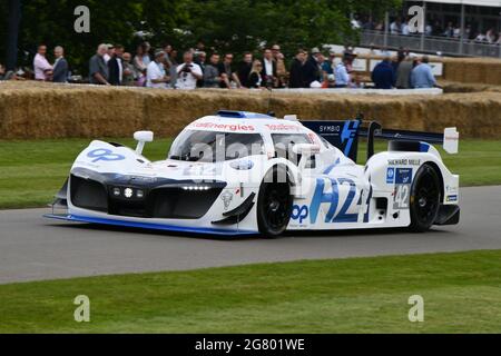 Il motore a idrogeno, H24Racing LMPH2G, Sports Racers - passato - presente e futuro, il Maestros - Motorsport's Great All-Rounders, Goodwood Festival o Foto Stock