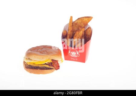 Wendy's breakfast Sandwich Foto Stock