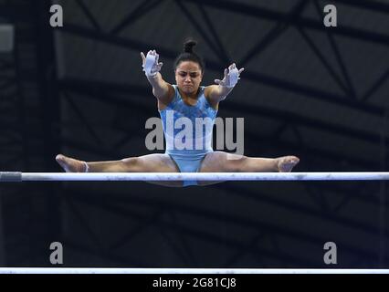 Lady Ginnastica - QATAR Foto Stock