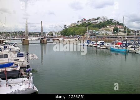 Porto di Torquay, Devon Foto Stock