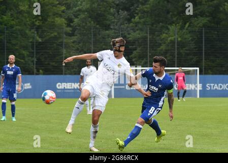 Amicizia con Karlsruher sc e FC Saarbrücken Foto Stock