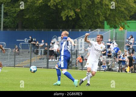 Amicizia con Karlsruher sc e FC Saarbrücken Foto Stock