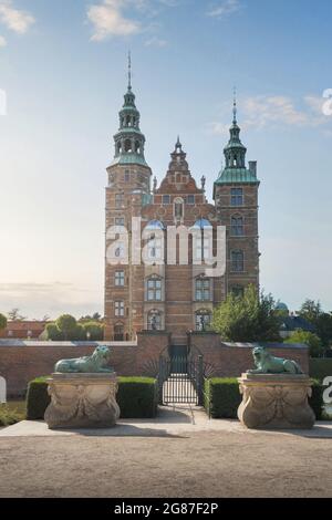 Castello di Rosenborg - Copenhagen, Danimarca Foto Stock