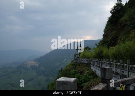 Fantastici campi di riso uno stile di agricoltura nella provincia di Yunnan Cina meridionale Foto Stock