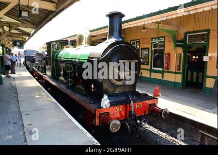 Ferrovia Sud Orientale O1-classe No.65 Foto Stock