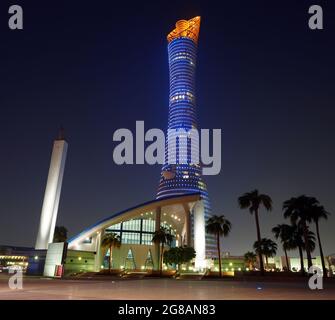 Aspire Moschea a Doha - Qatar Foto Stock