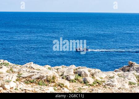 Bella foto di Cala Radjada a Maiorca, Spagna Foto Stock