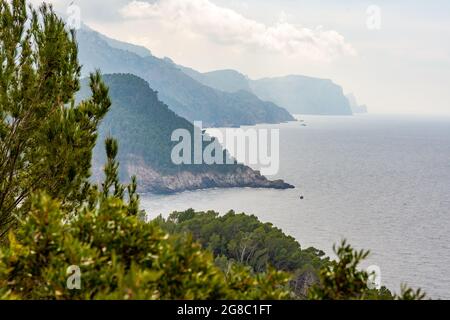 Bella foto di Torre del Verger a Banyalbufar, Spagna Foto Stock