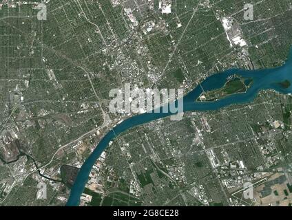 Detroit, Michigan, Stati Uniti Foto Stock