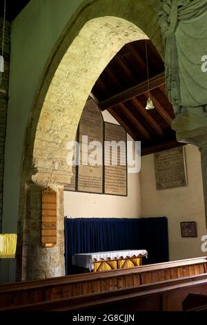 Chiesa di San Pietro e San Paolo`s, Butlers Marston, Warwickshire, Inghilterra, Regno Unito Foto Stock