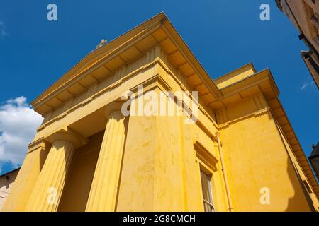 Hereford UK - la chiesa cattolica di San Francesco Saverio in Broad Street Hereford fu costruita nel 1830 Foto Stock