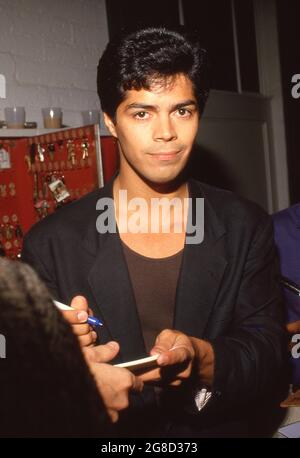 Esai Morales Circa 1980's Credit: Ralph Dominguez/MediaPunch Foto Stock