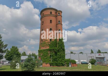 Wasserturm, Gaußstraße, Charlottenburg, Berlino, Germania