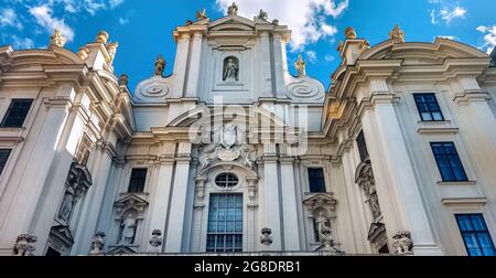 Kirche am hof a Vienna Foto Stock