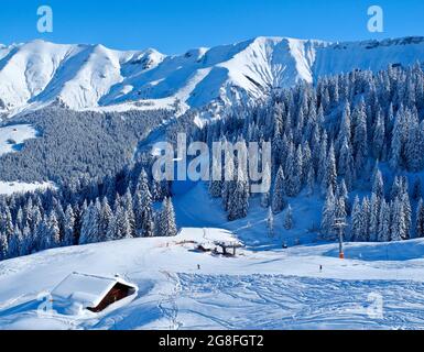 Magève alta Savoia Foto Stock