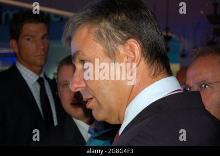 Funkausstellung IFA Berlin 2006, Messerundgang, Klaus Wowereit Foto Stock