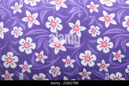 Cinese schermo senza cuciture fiore pattern astratti e sfondi. Ripetizione elemento modello campione disegno floreale vettoriale su semplice foglio di letto. Astra asiatica Foto Stock