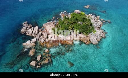 St. Pierre, Seychelles Foto Stock