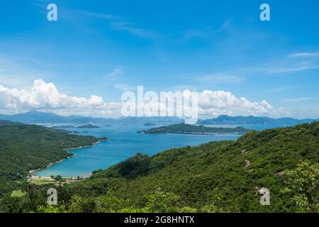 Penisola di Chi ma WAN, Lantau, Hong Kong (luglio 2021) Foto Stock