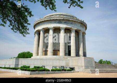 Memorial Building, George Rogers Clark National Historical Park, Indiana Foto Stock