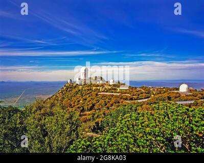 Kitt Peak National Observatory, Arizona Foto Stock