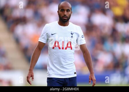 21 luglio 2021; JobServe Community Stadium Colchester, Essex, Inghilterra; Pre Season friendly Football, Colchester United contro Tottenham Hotspur; Lucas Moura di Tottenham Hotspur Foto Stock