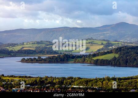 Estuario di Conwy; Galles; Regno Unito Foto Stock