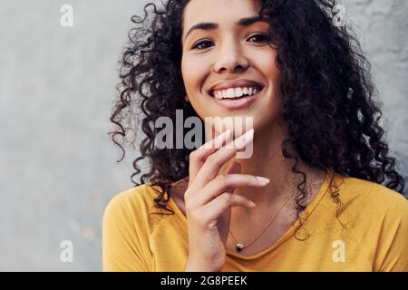 La fiducia non è mai stata così bella Foto Stock