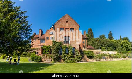 L'ex residenza di Chartwell Manor William Churchill vicino a Westerham nel Kent Foto Stock