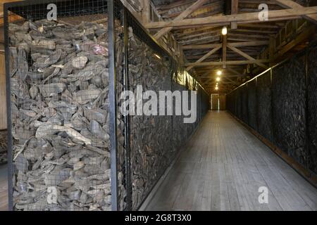 Vernichtungslager Leublino-Majdanek, Polen Foto Stock