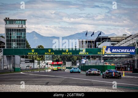 Gara di ambiance durante la 6 ore di Monza, 3° round del Campionato Mondiale FIA Endurance 2021, FIA WEC, sull'Autodromo Nazionale di Monza, dal 16 al 18 luglio 2021 a Monza, Italia - Foto Paulo Maria / DPPI Foto Stock