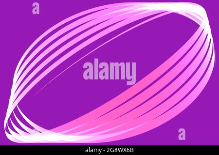 Astratto moderno dinamico elegante magenta motivo decorativo onda sfondo banner. Foto Stock