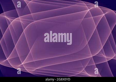 Astratto moderno dinamico elegante magenta motivo decorativo onda sfondo banner. Foto Stock