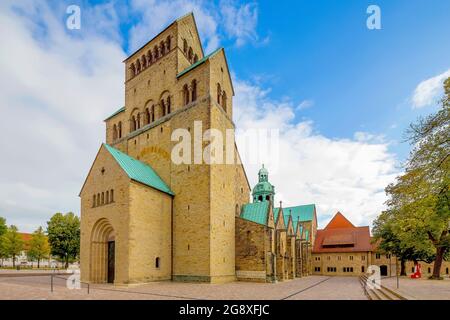 Cattedrale dell'Assunzione di Maria a Hildesheim, Germania Foto Stock