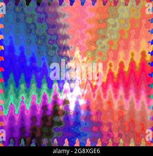 immagine astratta grafica multicolore Foto Stock