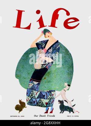 Copertina di Life Magazine di Rea Irvin Foto Stock