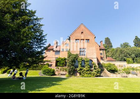 L'ex residenza di Chartwell Manor William Churchill vicino a Westerham nel Kent Foto Stock