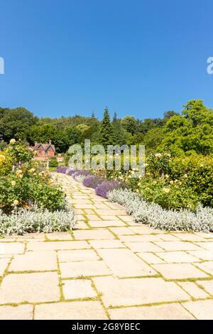 L'ex residenza di Chartwell Manor William Churchill vicino a Westerham nel Kent Foto Stock