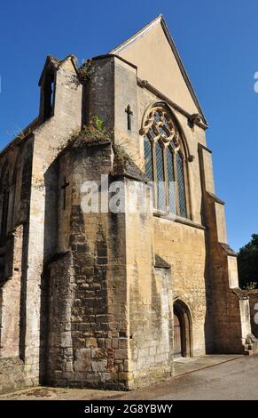 Prior Crauden's Chapel (costruita nel 1321 vicino alla Cattedrale di Ely e utilizzata dalla King's School), Ely, Cambridgeshire, Inghilterra, Regno Unito Foto Stock