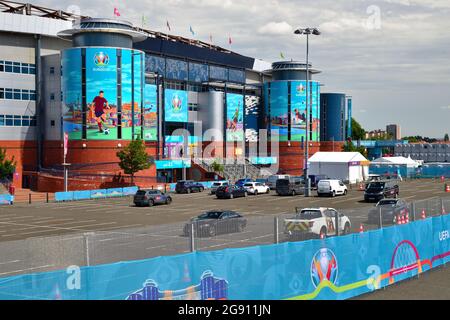 Hampden Park per EURO 2020 Foto Stock