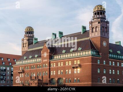 Edificio centrale degli uffici postali (Centralposithuset) - Malmo, Svezia Foto Stock