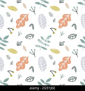 pattern vettoriale colorato senza giunture con varie lamelle Illustrazione Vettoriale