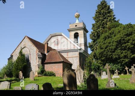 St Lawrence Church, West Wycombe, Buckinghamshire Foto Stock