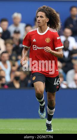 Londra, Inghilterra, 24 luglio 2021. Manchester UnitedÕs Hannibal durante la partita pre-stagione allo stadio della Fondazione Kiyan Prince, Londra. L'immagine di credito dovrebbe essere: Paul Terry / Sportimage Foto Stock